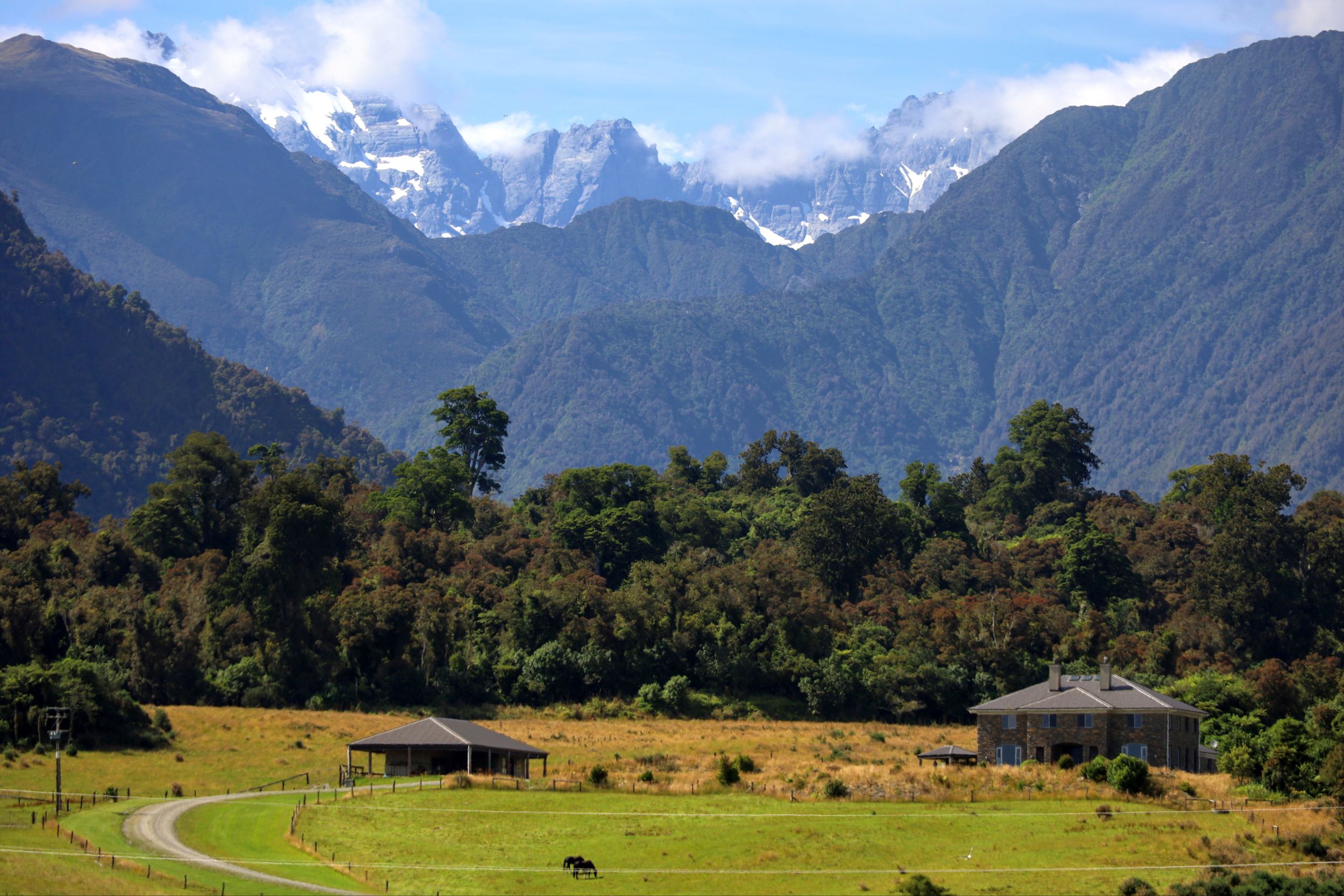 Ross, NZ to Whataroa, NZ